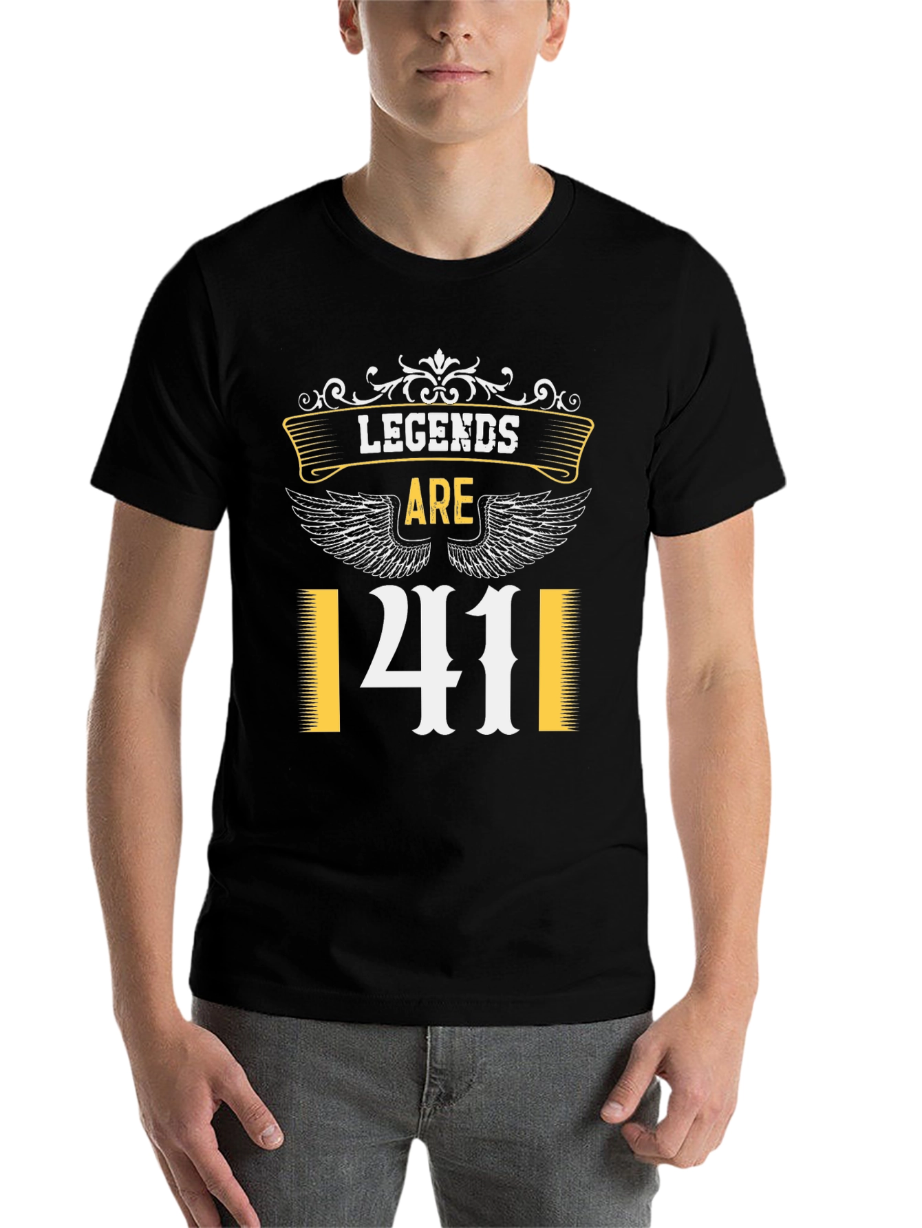 Black Legends Are 41 T-Shirt view 7