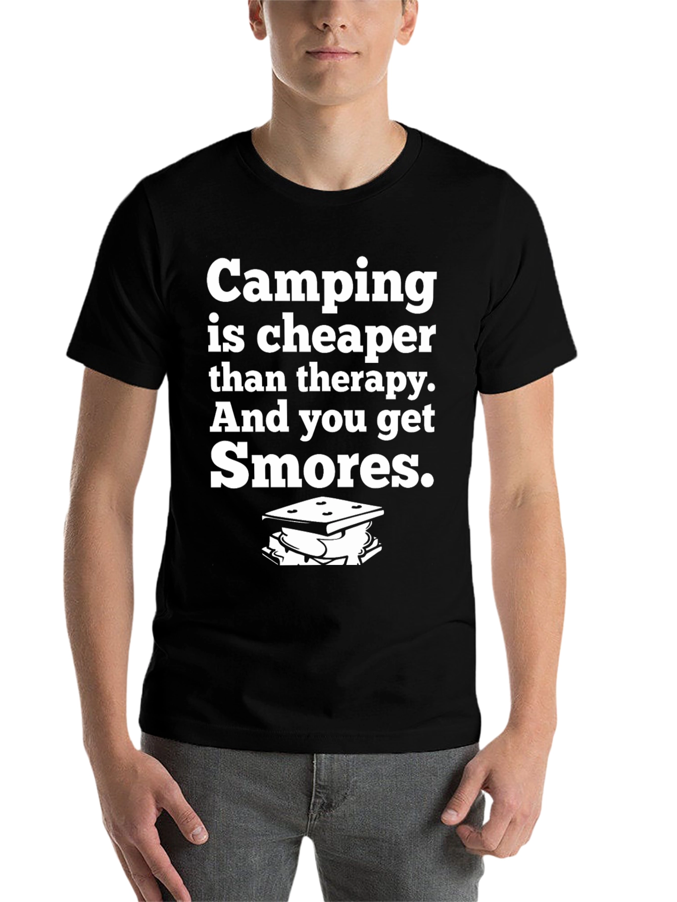 Camping is Cheaper Smores T-Shirt - 7