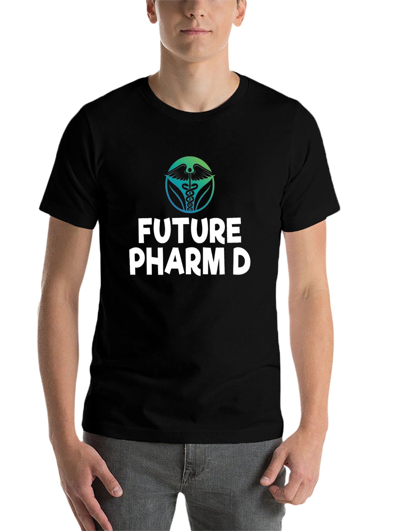 Black Future Pharm D T-Shirt - Pharmacy Student Gift view 7
