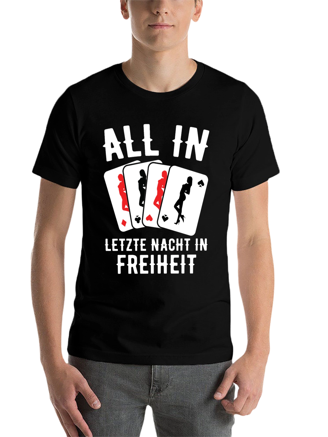 Black All In Last Night in Freedom T-Shirt view 7
