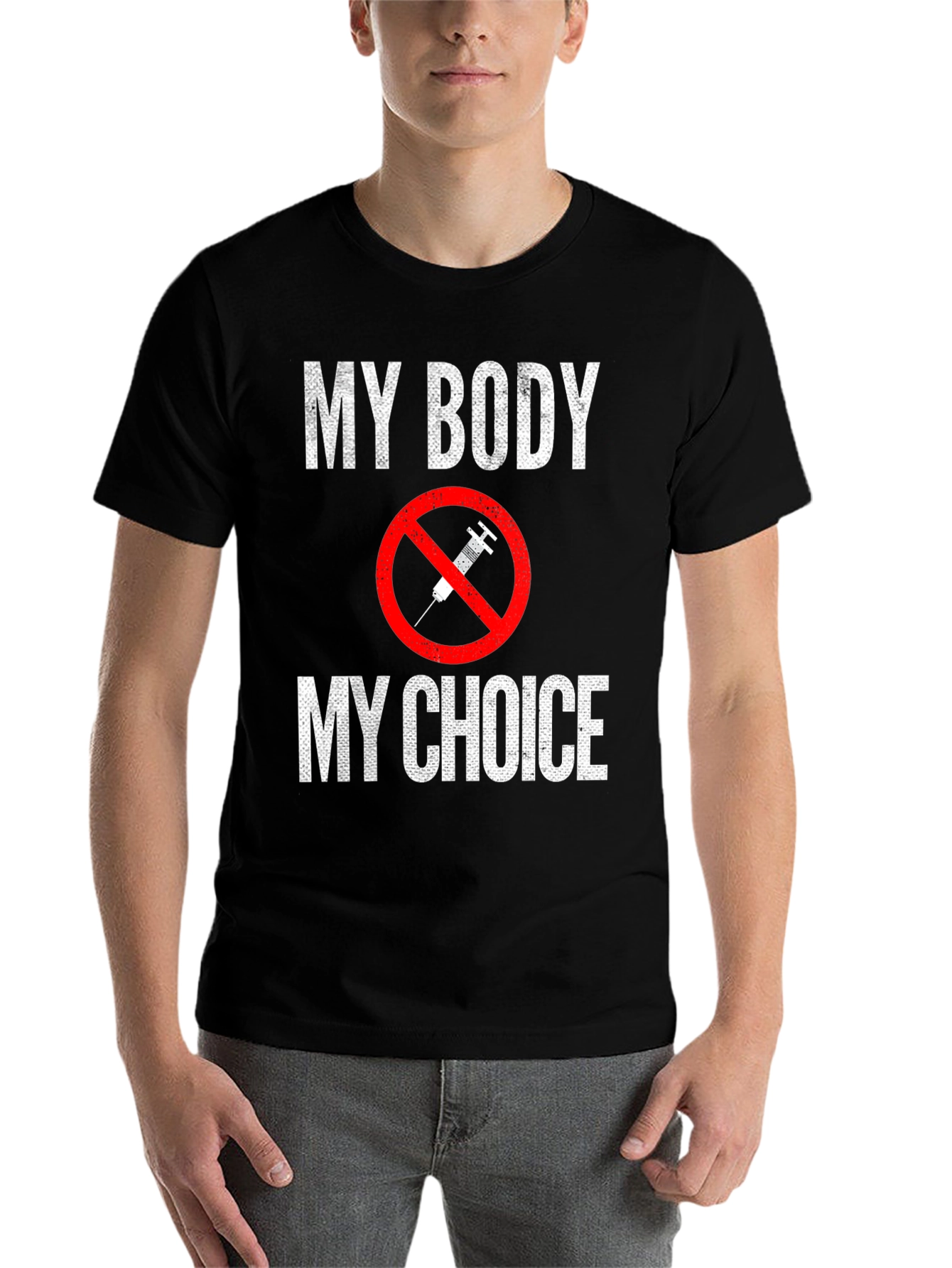 Black My Body My Choice T-Shirt view 7