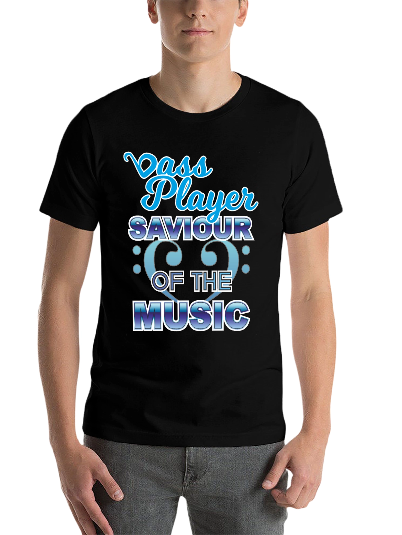 Bass Player Saviour of the Music T-Shirt - 7