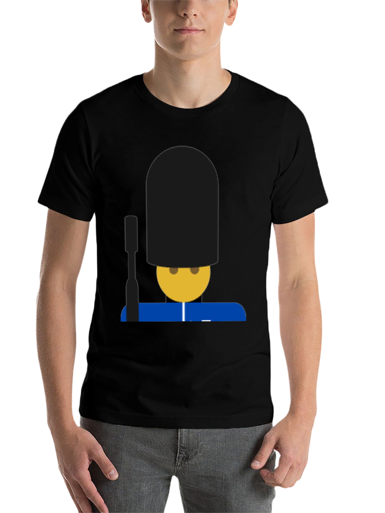 Black Royal Guard Graphic Tee view 7