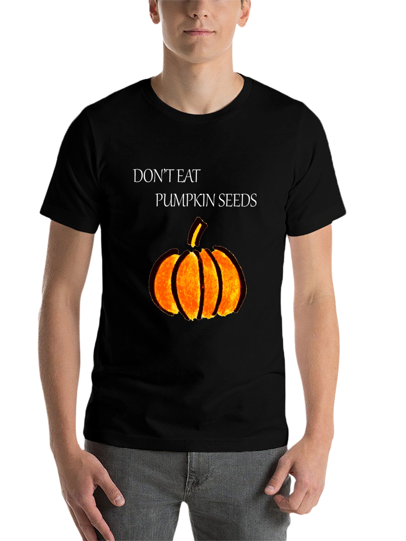 Black Don't Eat Pumpkin Seeds Graphic Tee view 7