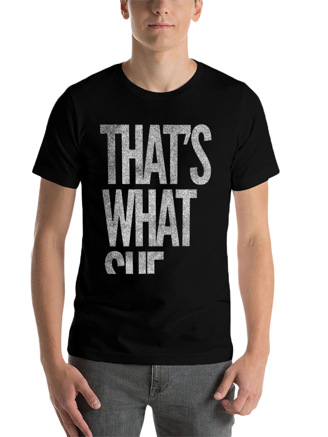 Black That's What She Said Graphic Tee view 7