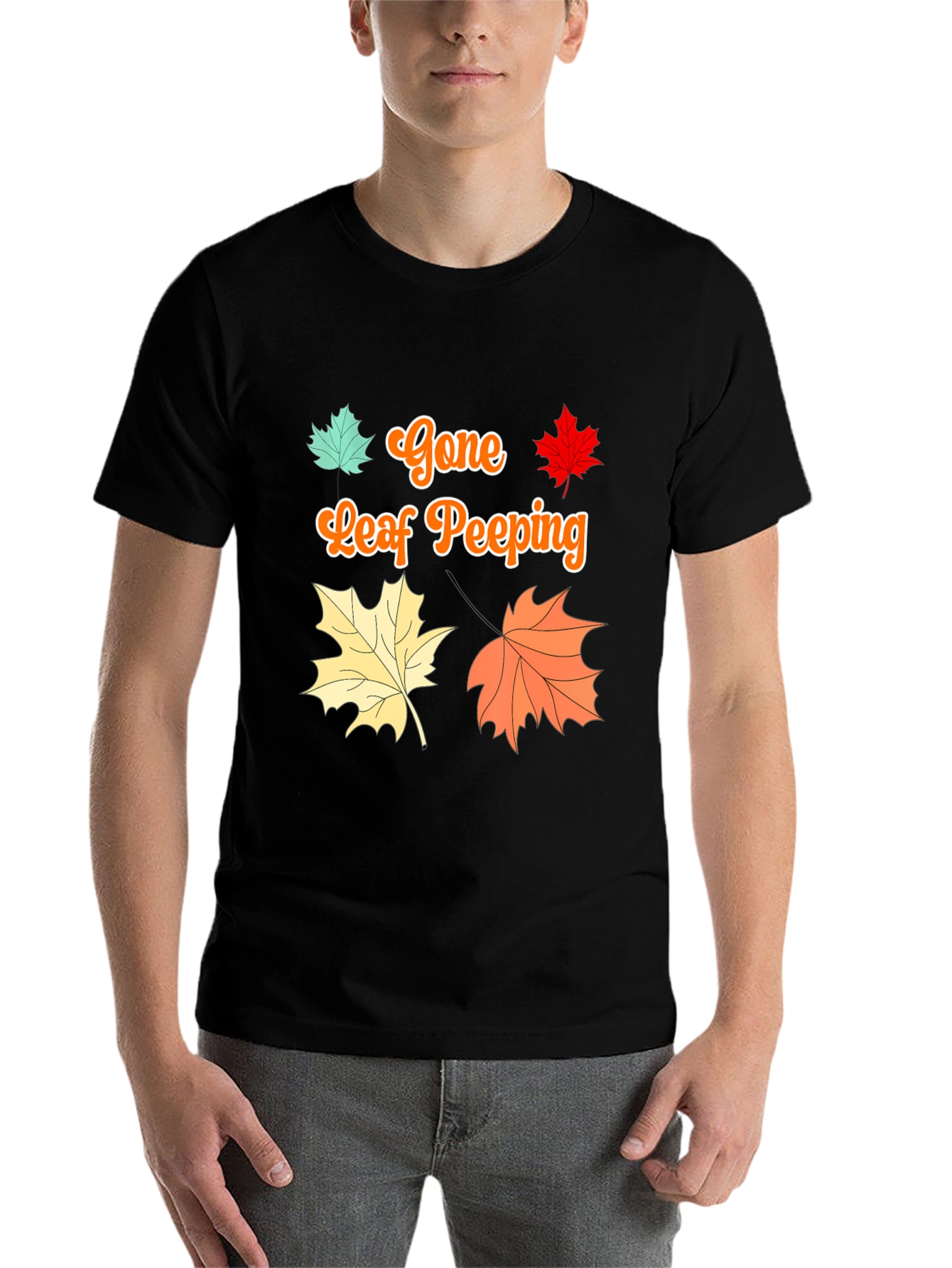 Gone Leaf Peeping T-Shirt Fall Autumn - 7