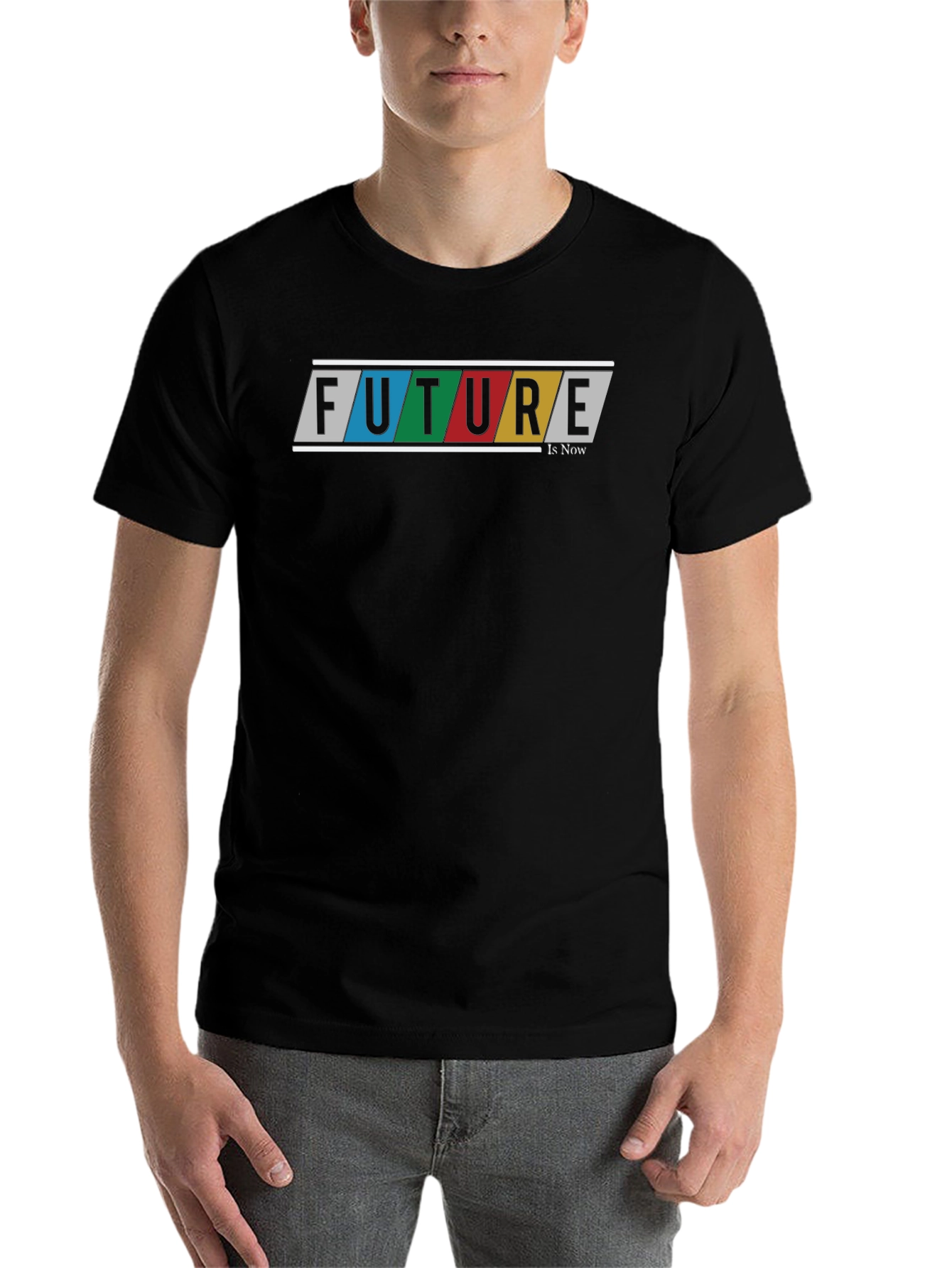 Black Future Is Now T-Shirt - Black view 7