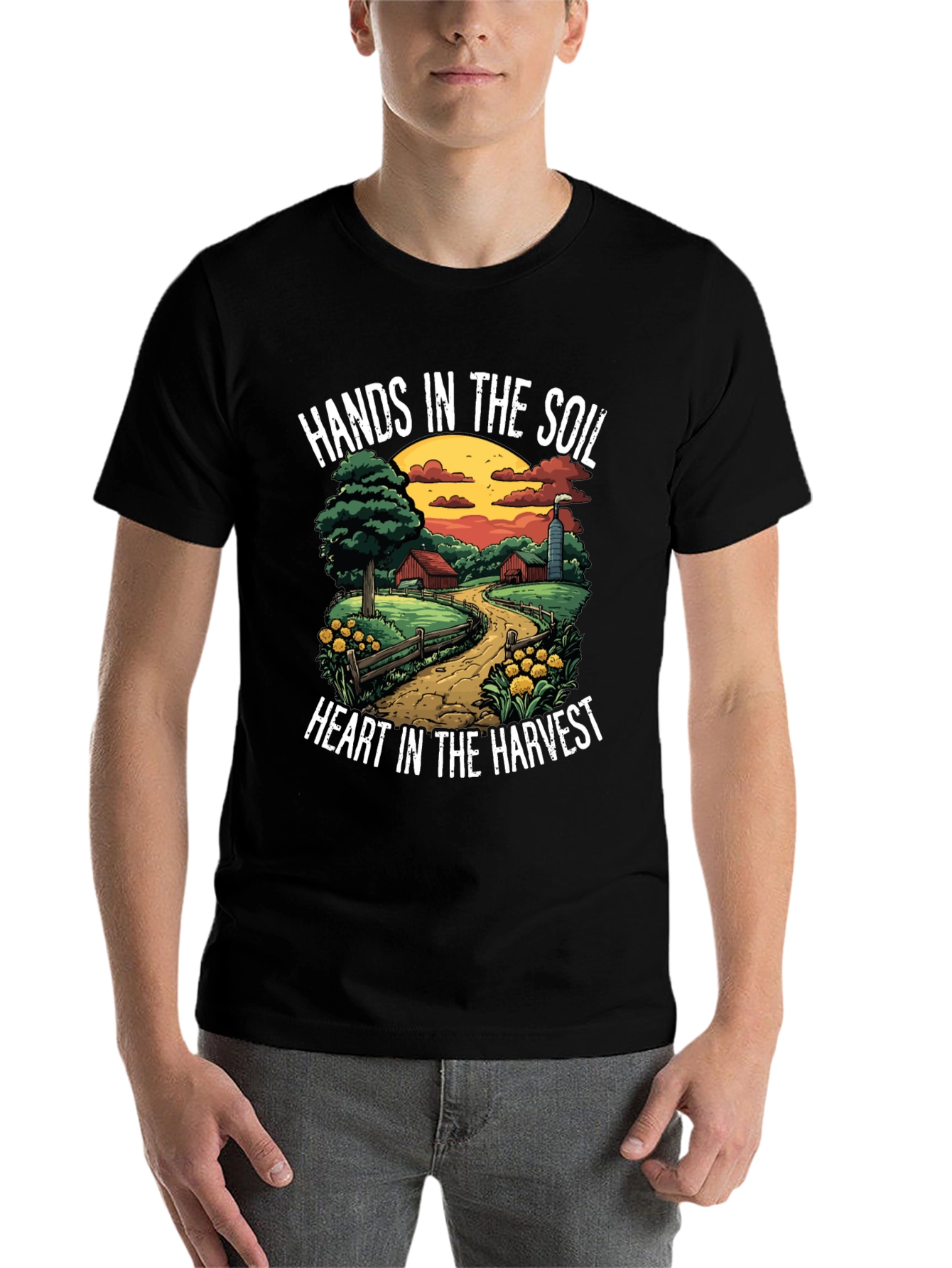 Hands in the Soil Farm Graphic Tee - 7