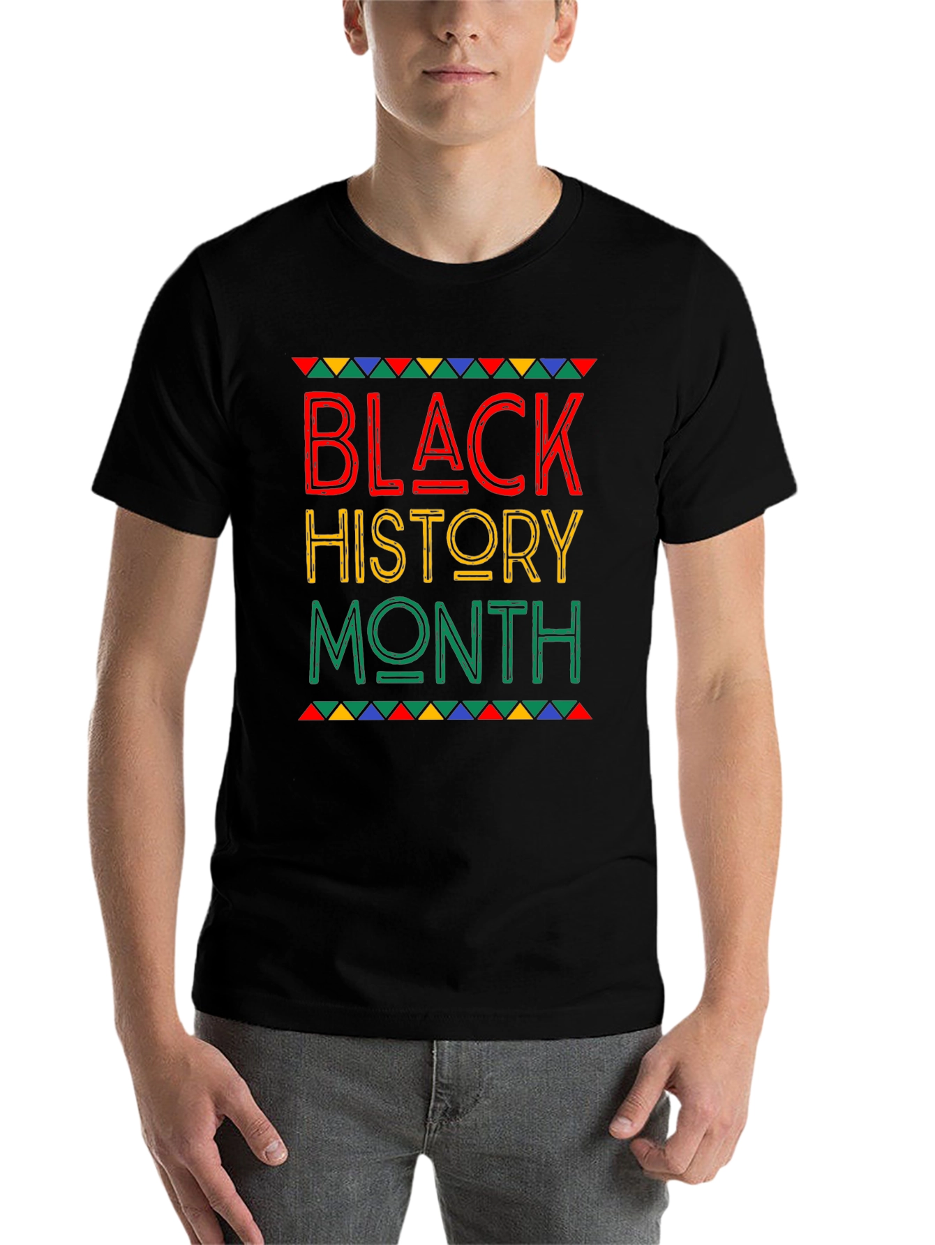 Black Black History Month Graphic Tee view 7