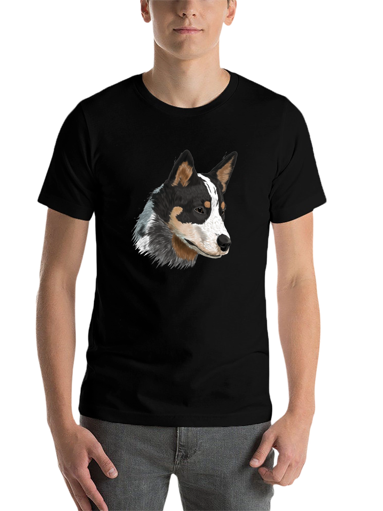Black Dog Breed Graphic Tee - Unisex Comfort view 7