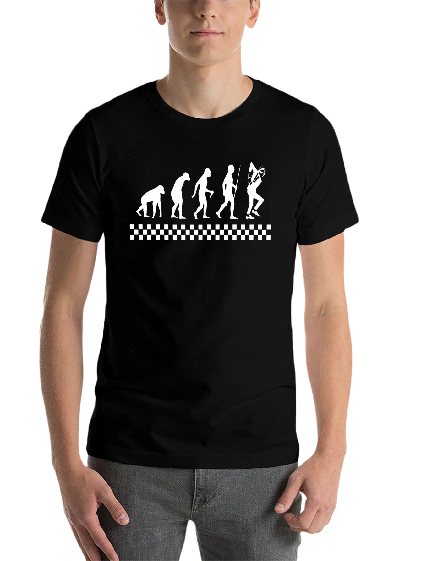 Black Evolution of Archery T-Shirt - Humorous Design view 7