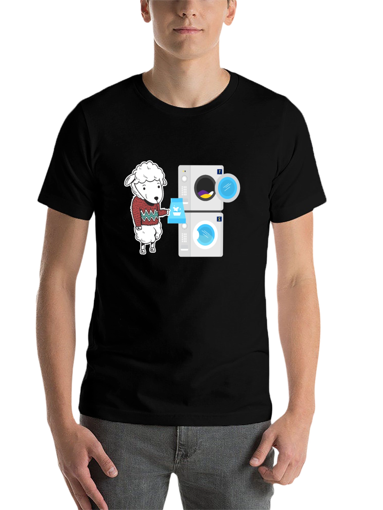 Black Laundry Sheep Graphic Tee view 7
