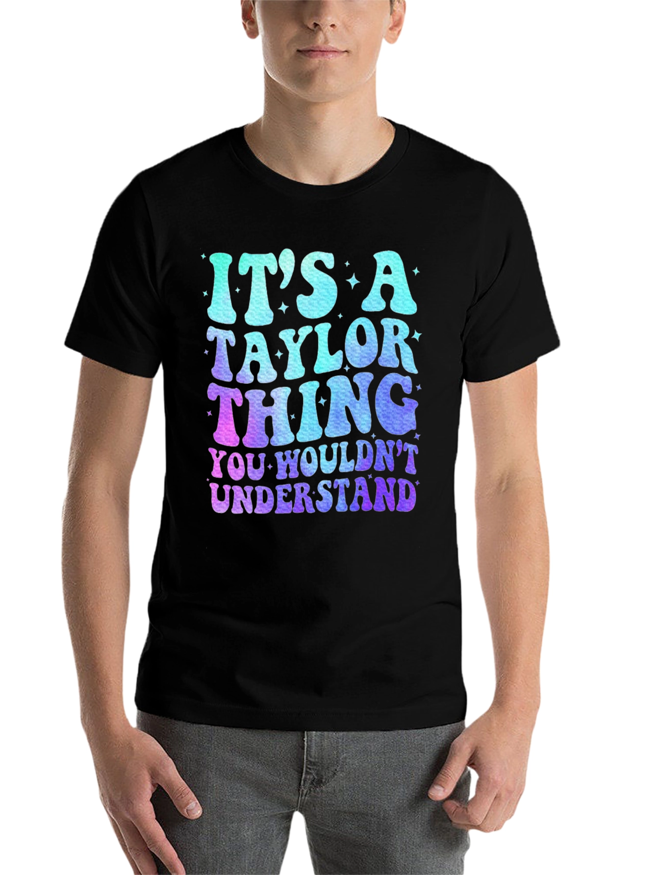 Black It's a Taylor Thing T-Shirt view 7