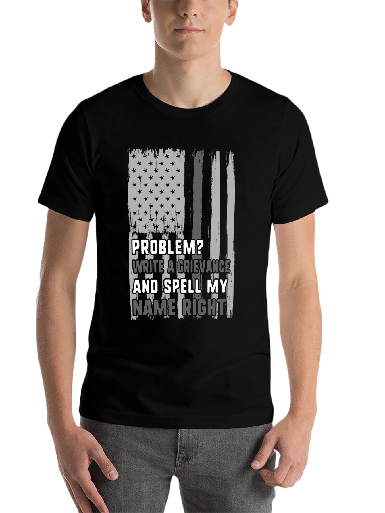 Black Problem? Write a Grievance T-Shirt view 7