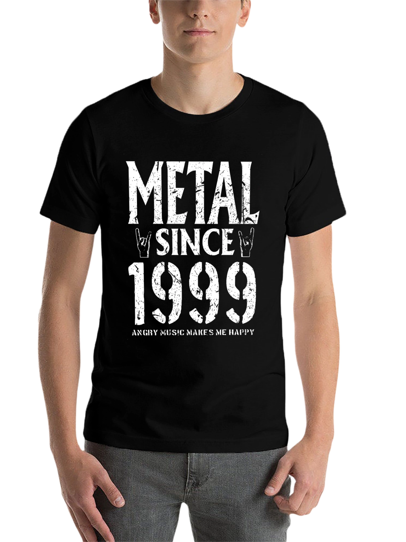 Black Metal Since 1999 Graphic T-Shirt view 7