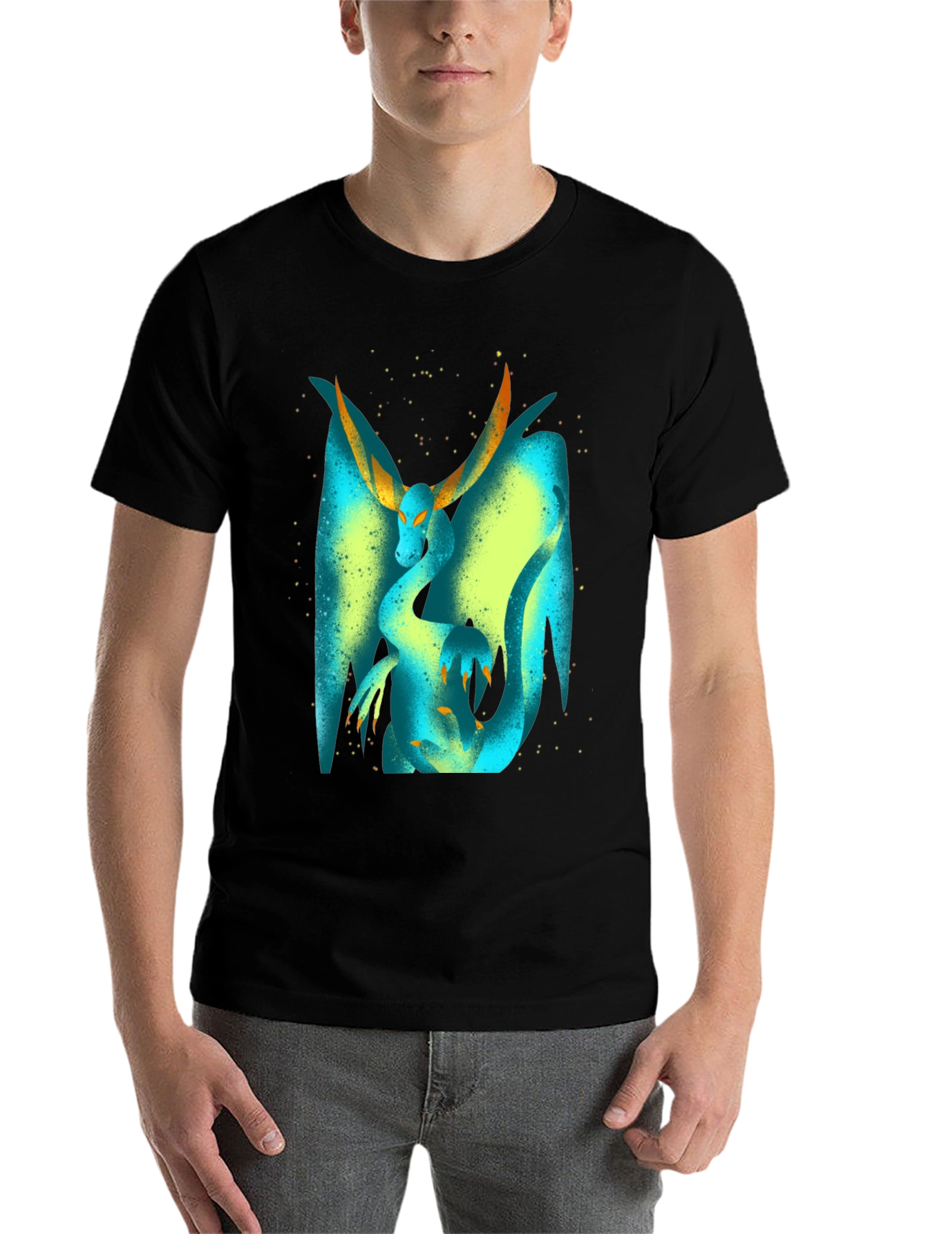 Black Dragon Graphic T-Shirt view 7