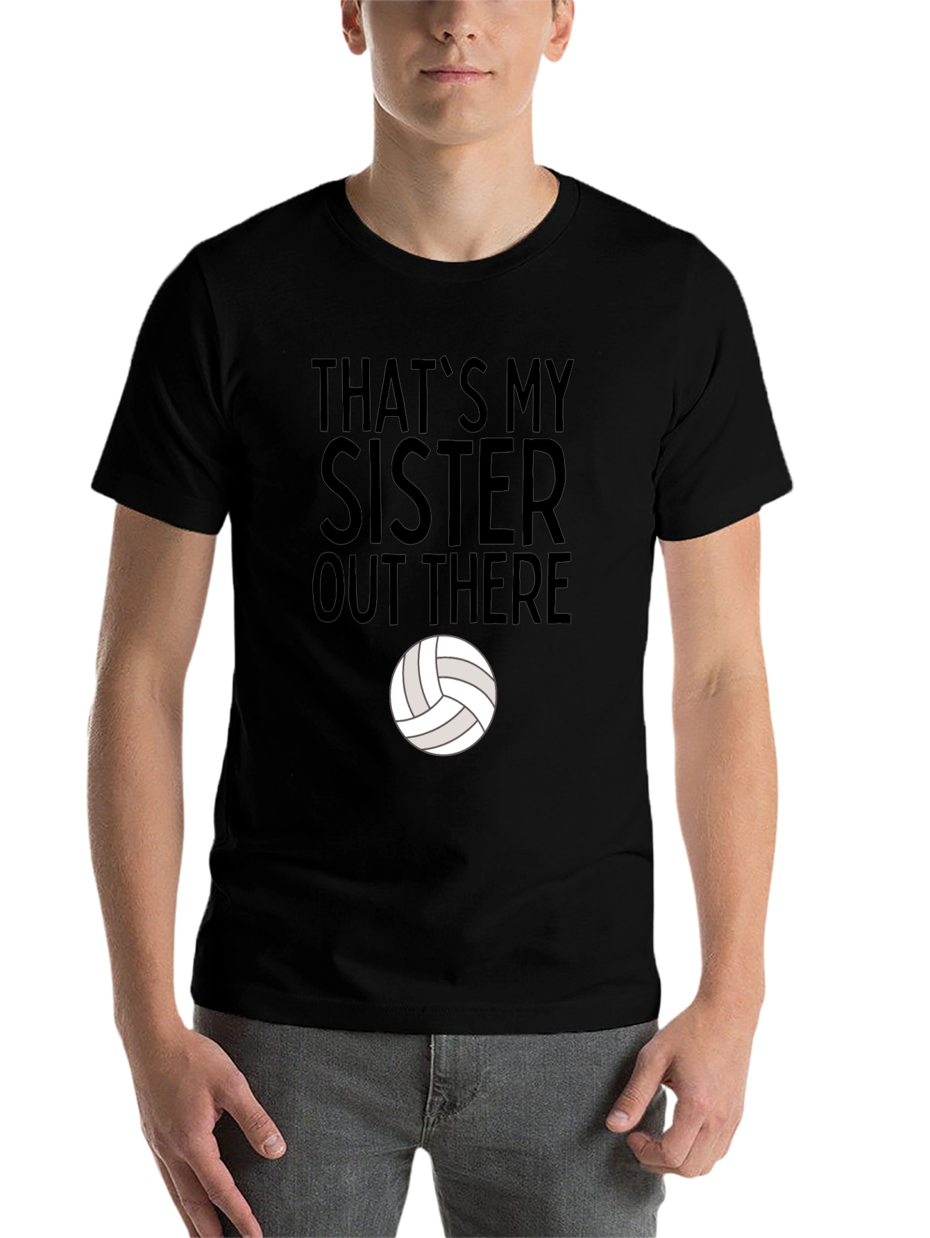 That's My Sister Volleyball T-Shirt - 7