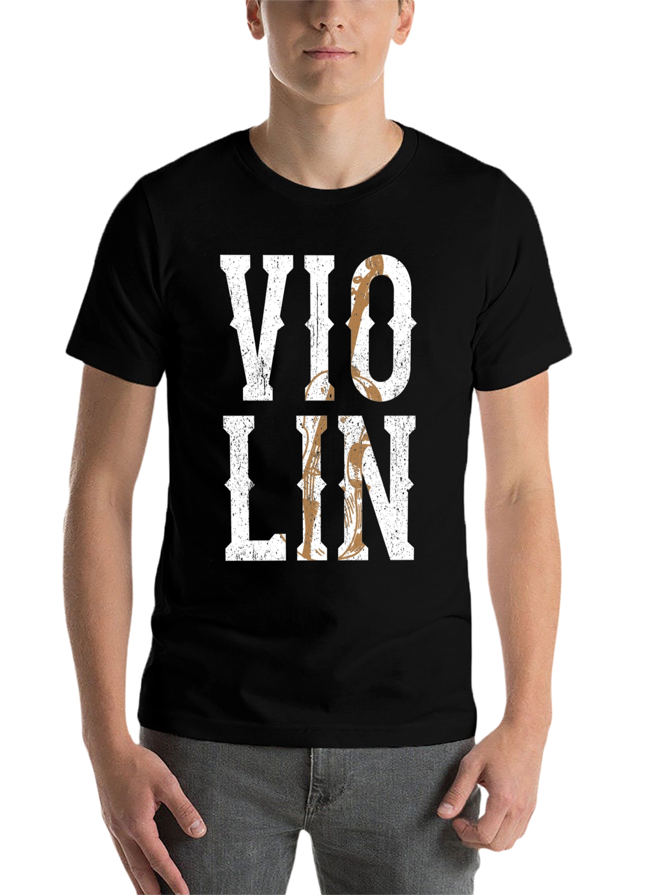 Black Violin T-Shirt - Musical Instrument Tee view 7