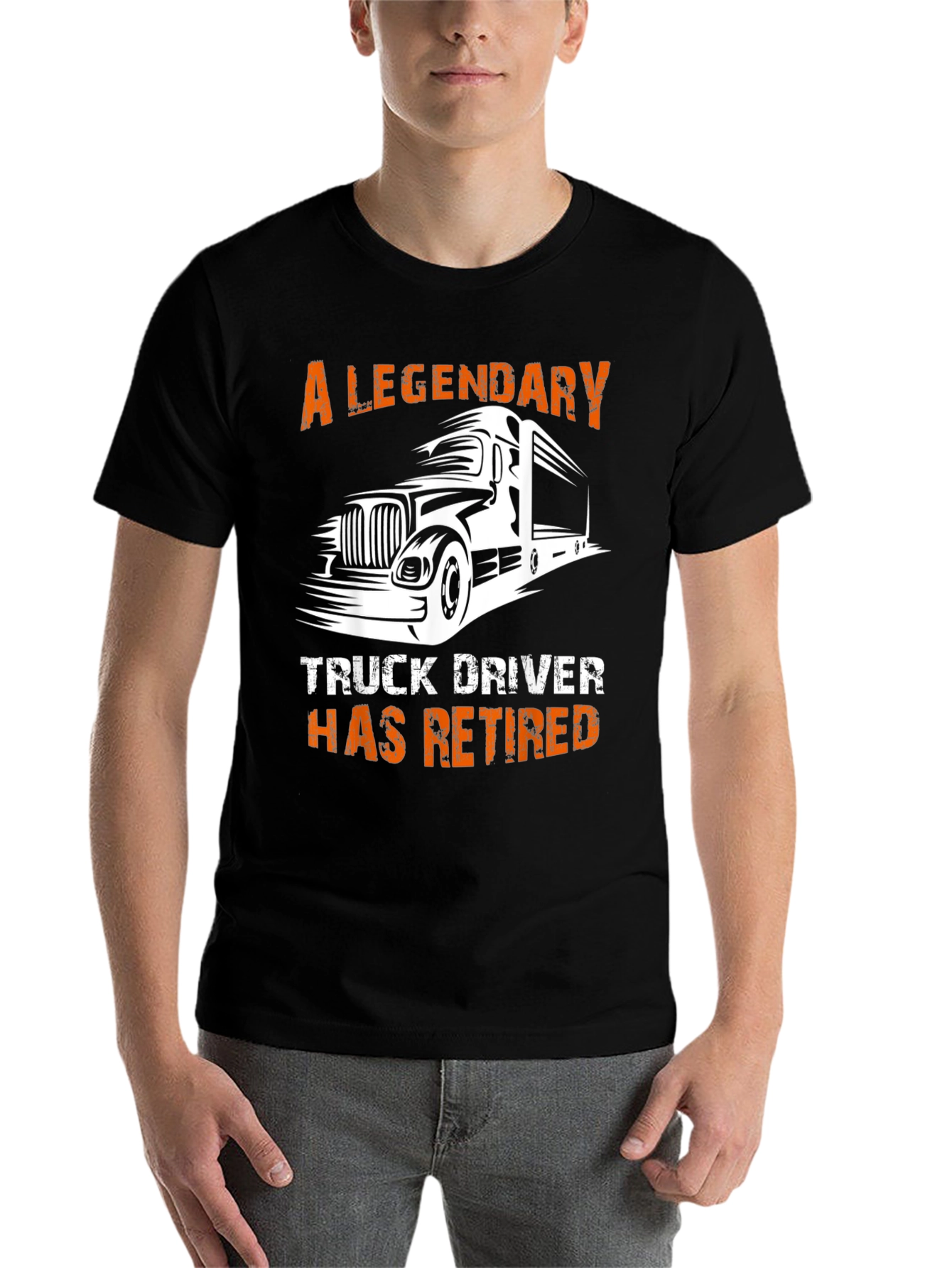 Legendary Retired Truck Driver T-Shirt - 7