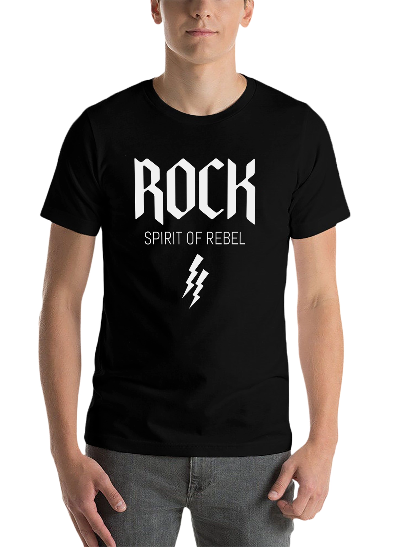 Black Rock Spirit Rebel Black Graphic Tee view 7