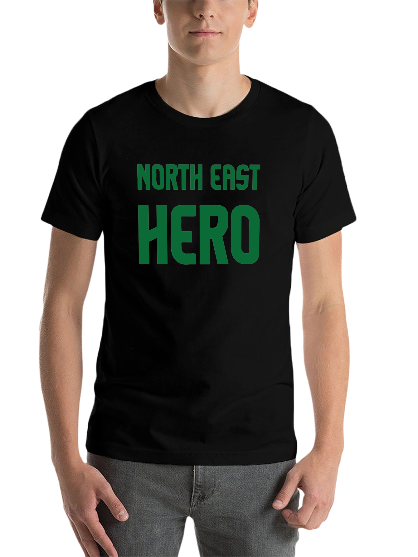 Black North East Hero Graphic Tee view 7