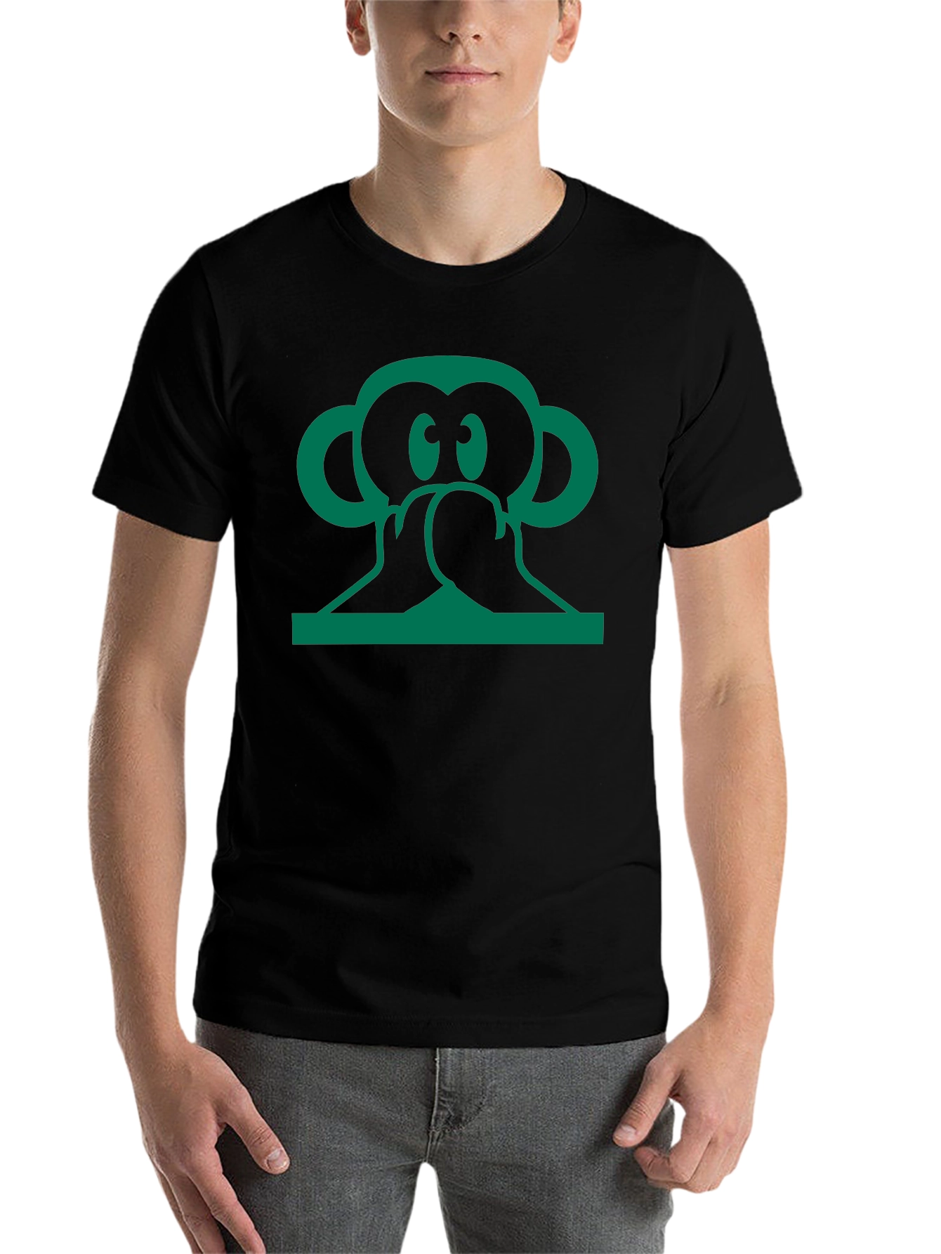 Black Monkey Graphic Tee - Hear No Evil view 7