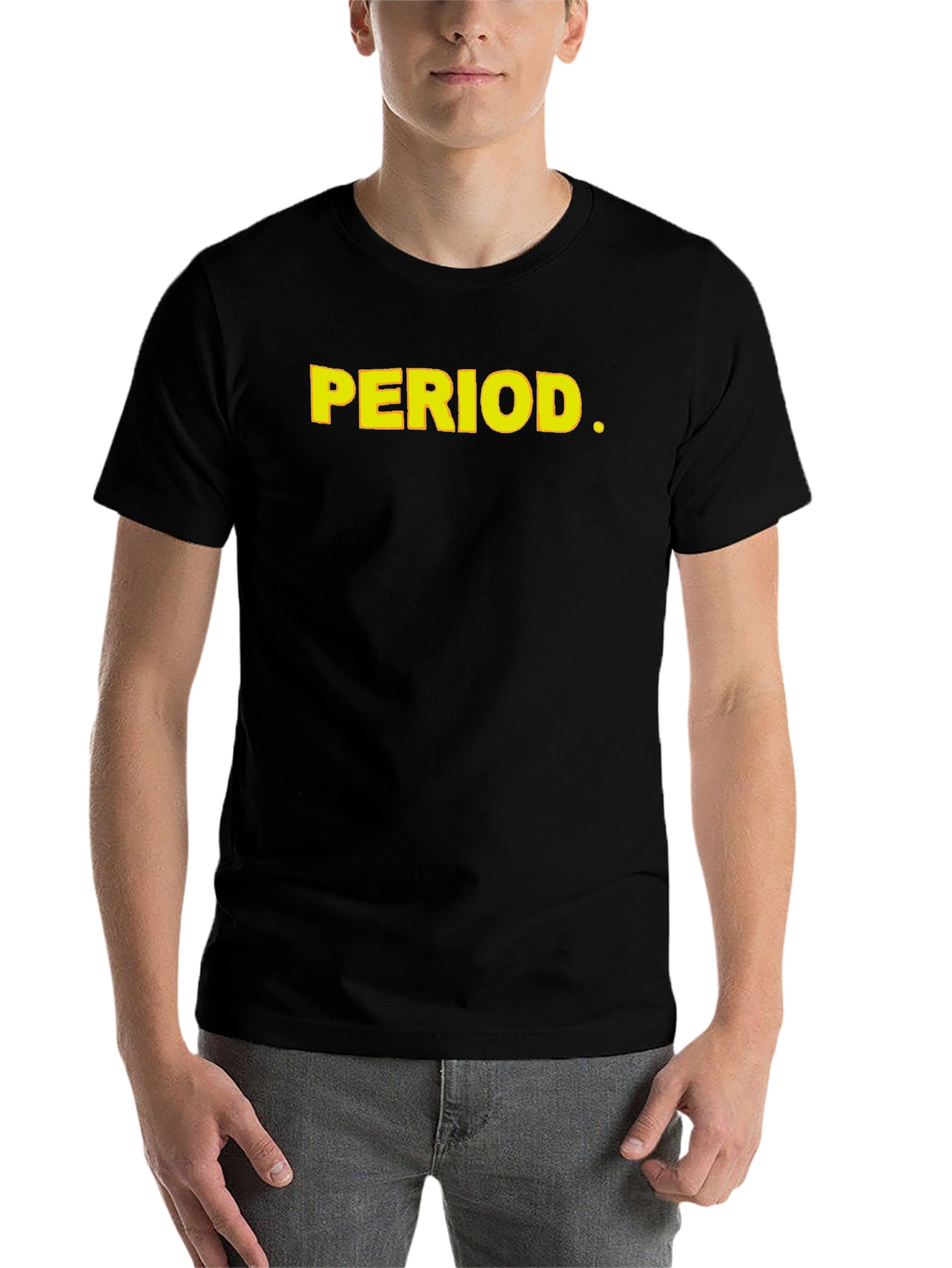 Black Period. Statement T-Shirt - Bold Slogan Tee view 7