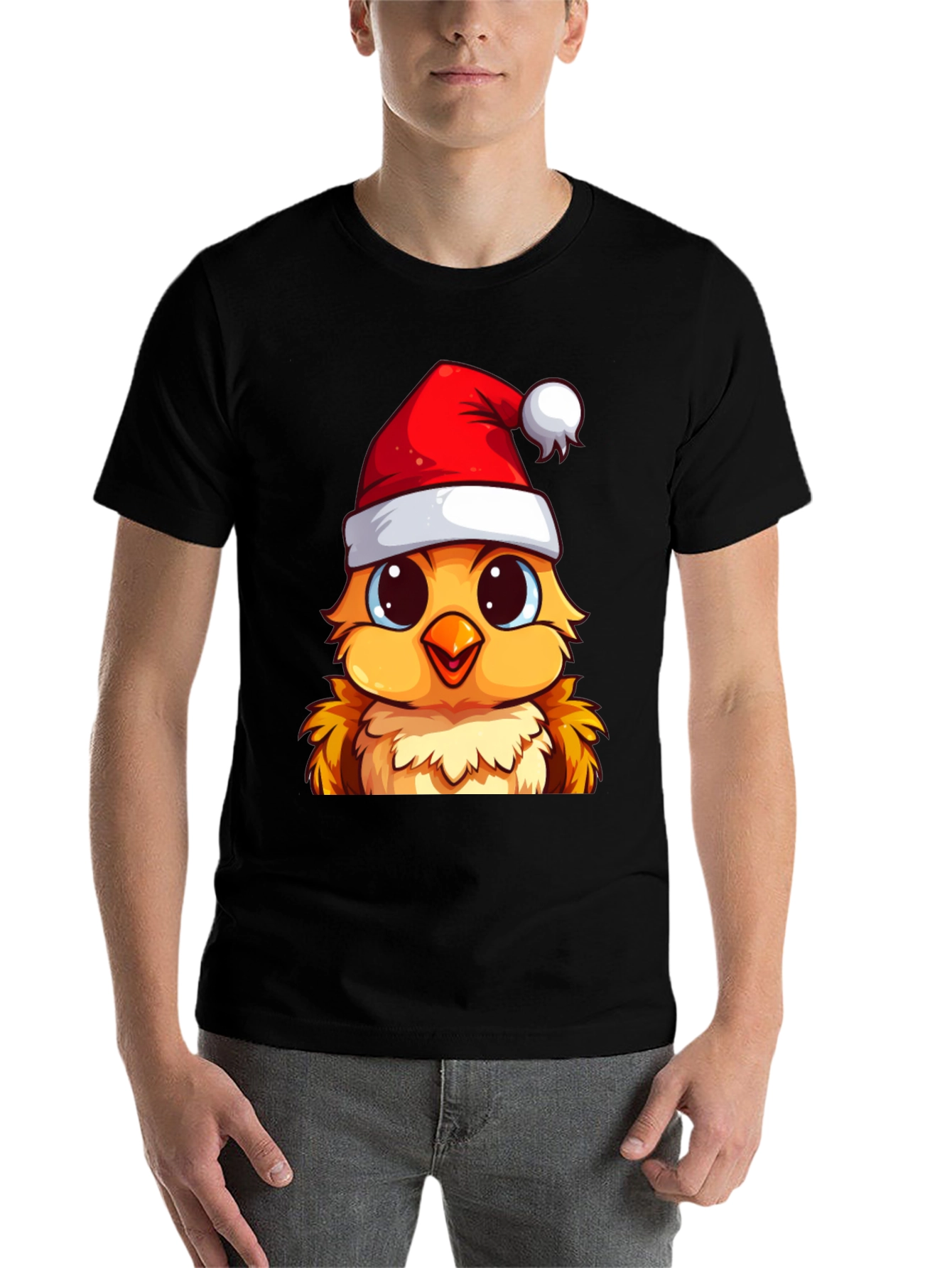 Festive Chick Christmas T-Shirt - 7