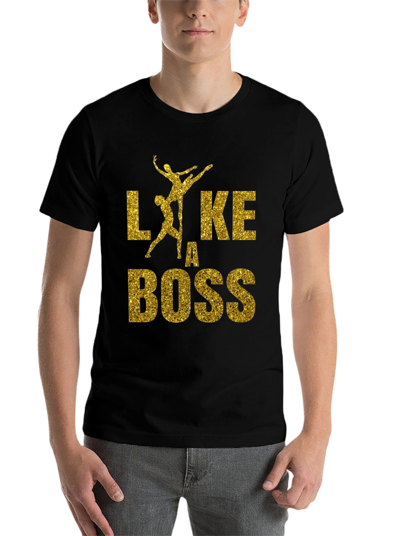 Black Like a Boss Dance T-Shirt view 7