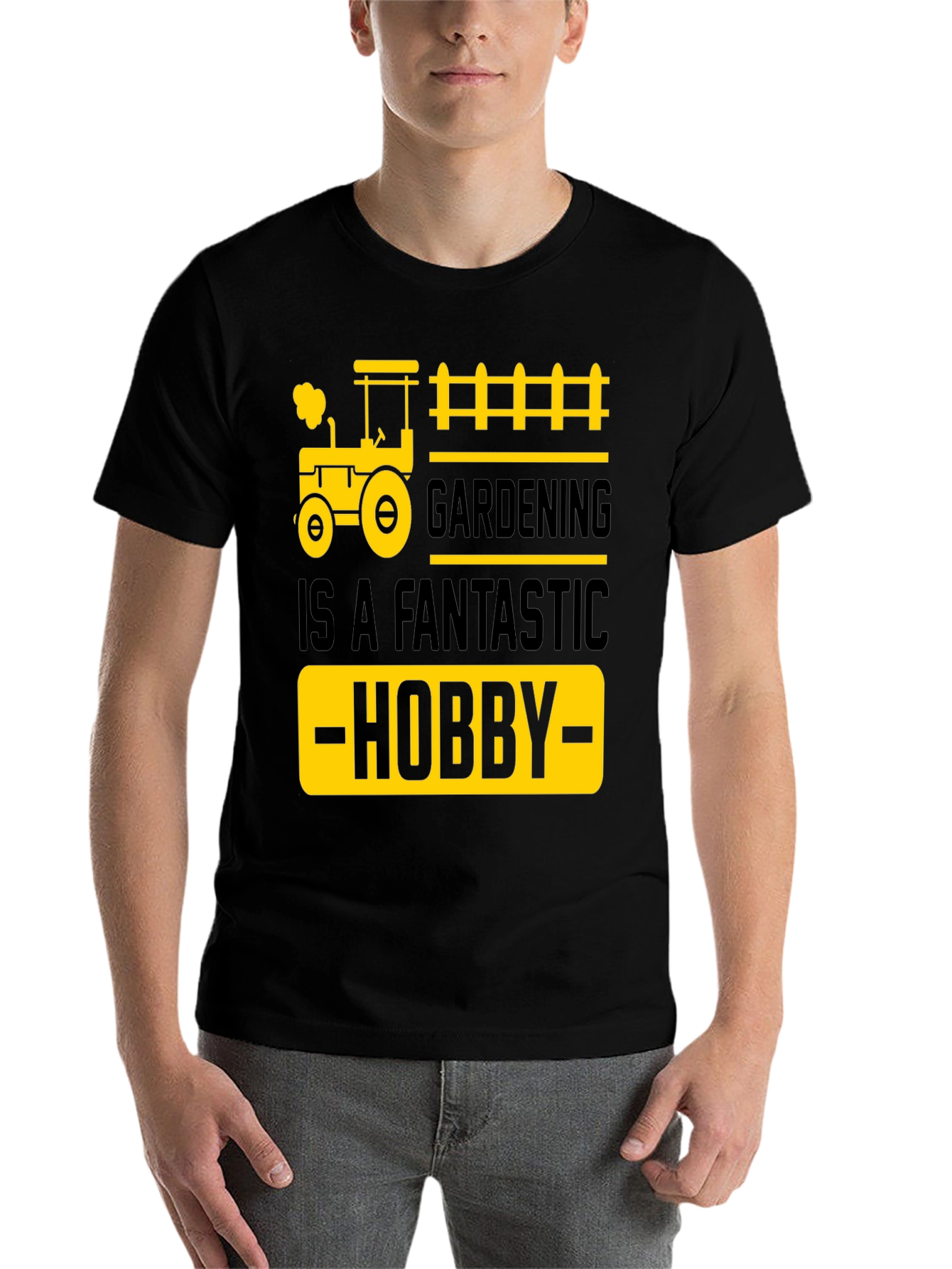 Gardening Hobby Black T-Shirt - 7