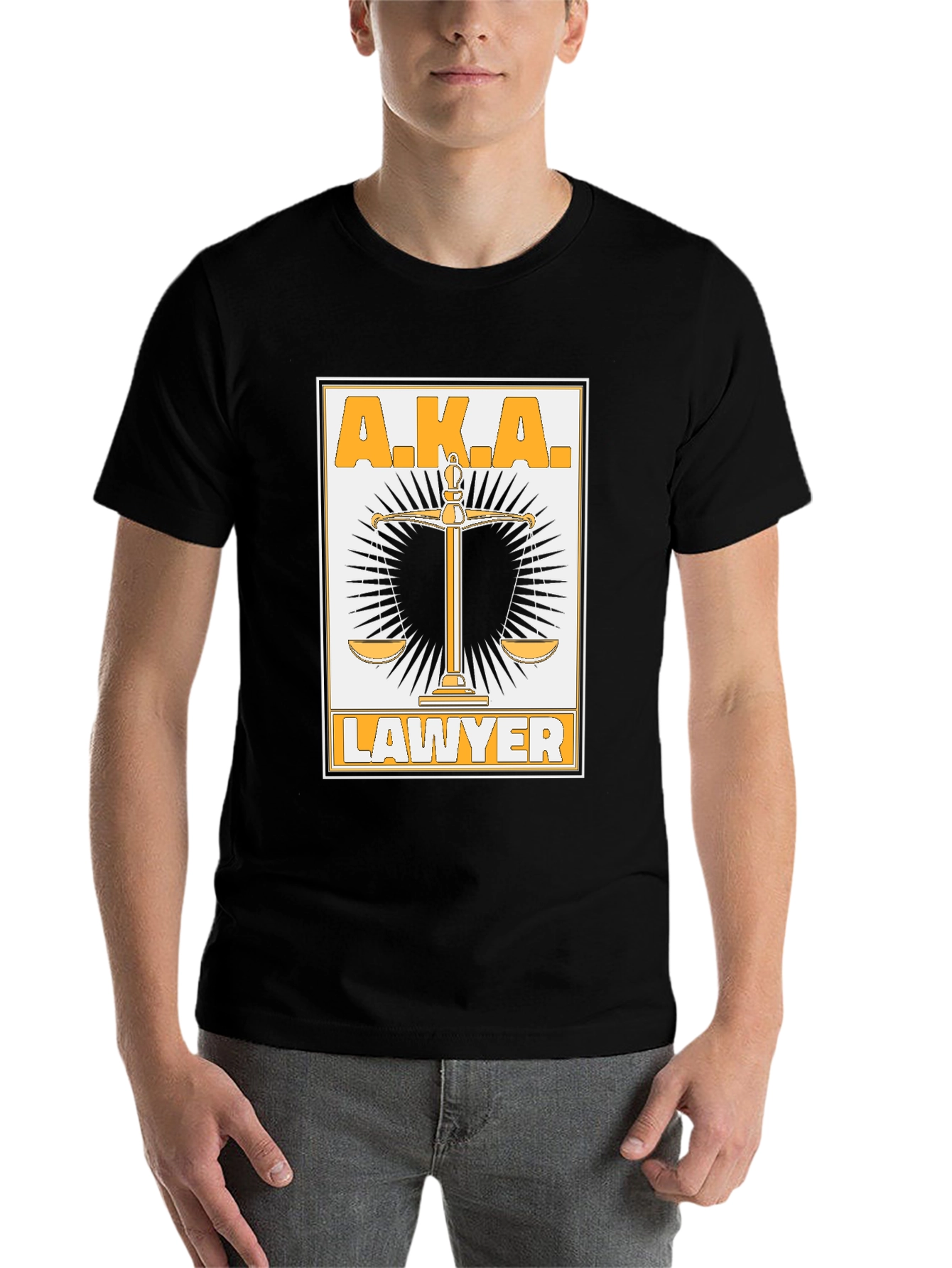 A.K.A. Lawyer Graphic T-Shirt - 7