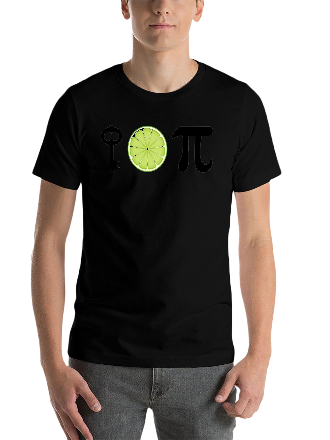 Black I Key Lime Pi Funny T-Shirt Math Humor view 7
