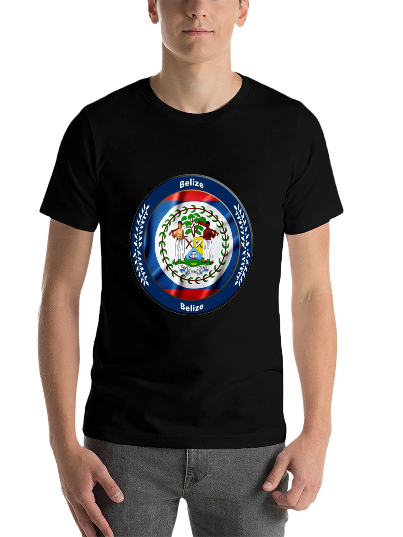 Belize Flag T-Shirt - Graphic Print - 7
