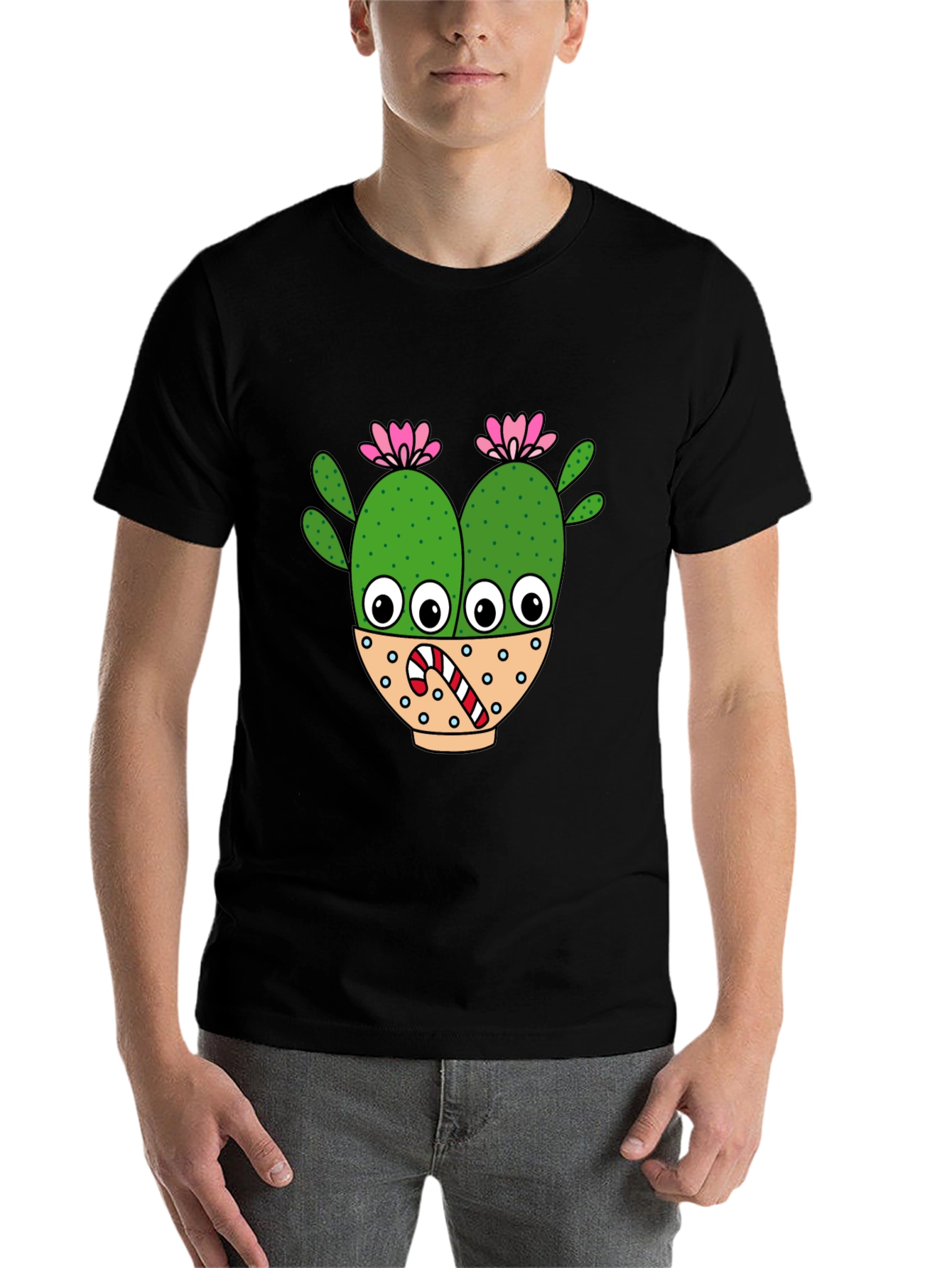 Black Cactus Candy T-Shirt view 7