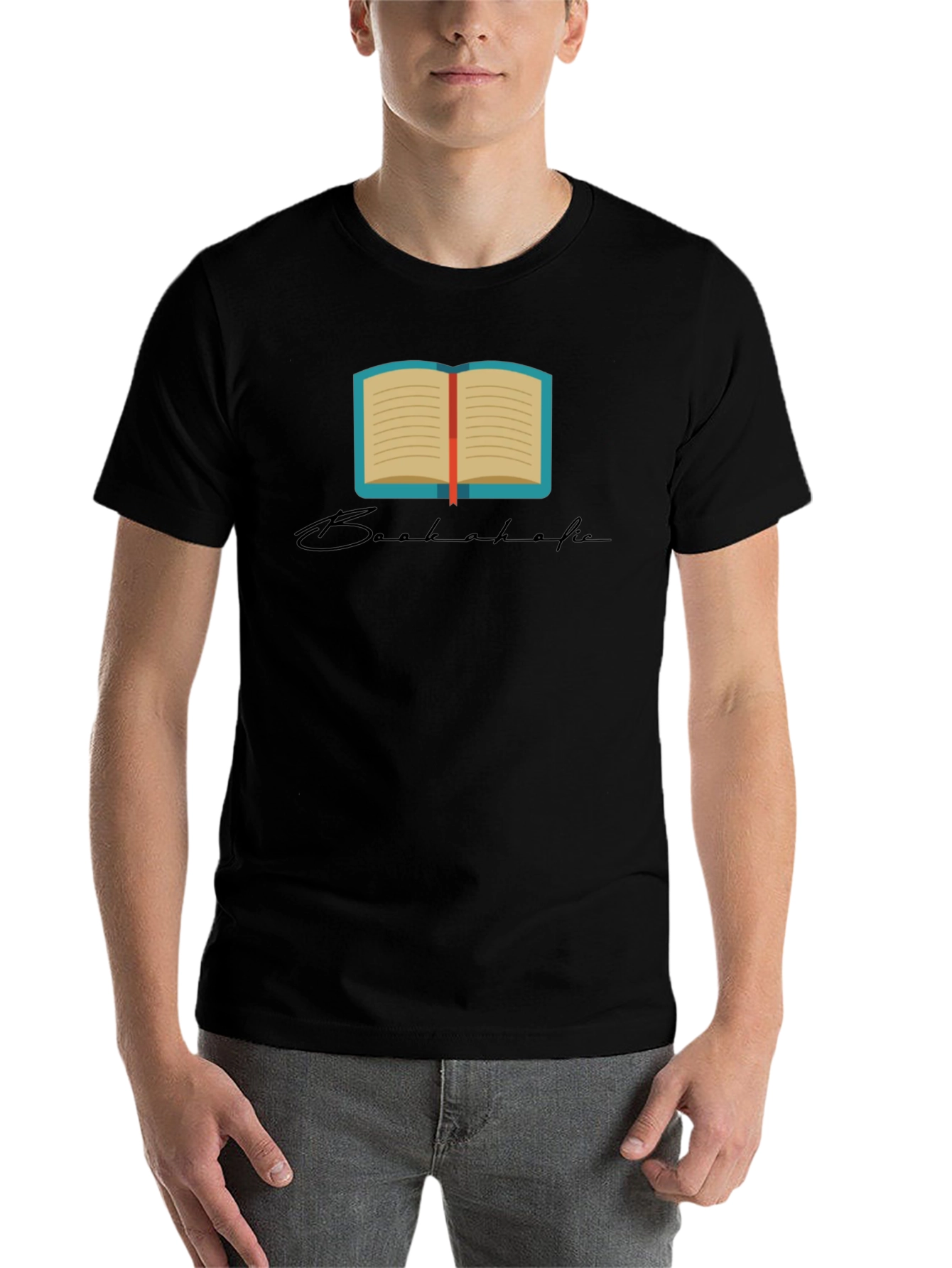 Black Bookaholic Black T-Shirt - Read On! view 7