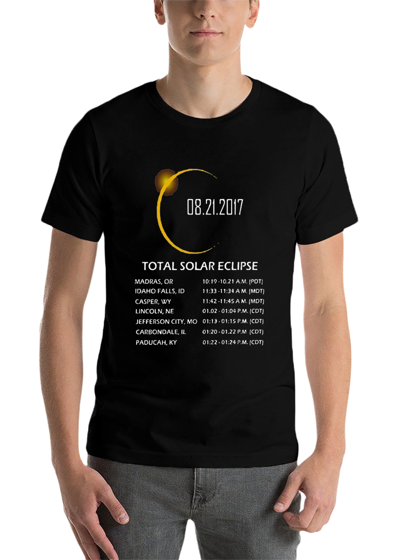 Total Solar Eclipse 2017 Graphic T-Shirt - 7