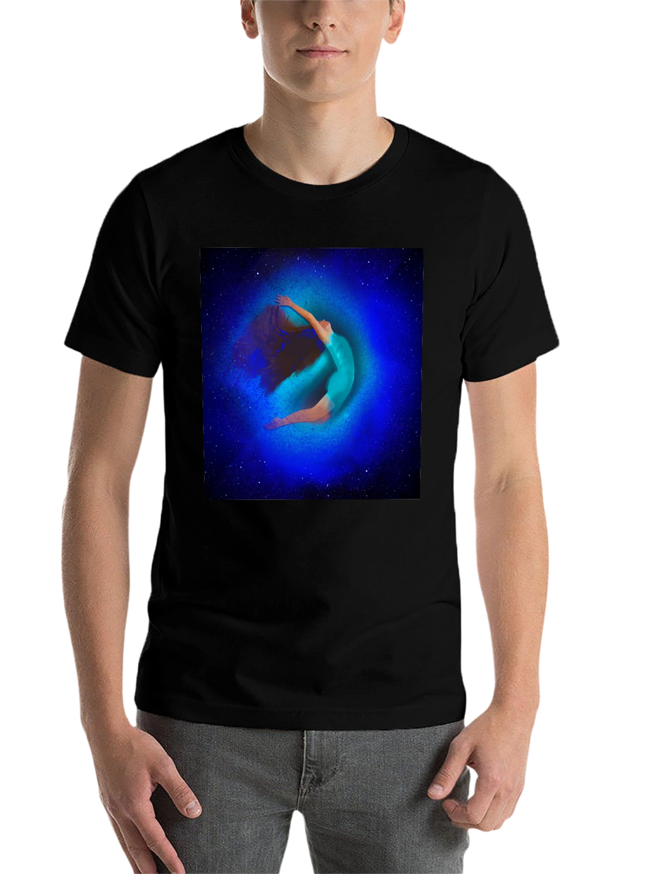 Celestial Dancer Graphic Tee - Modern Art T-Shirt - 7
