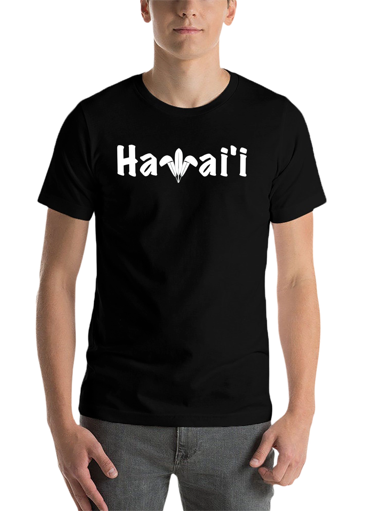 Hawaii T-Shirt - Stylish Black Tee - 7