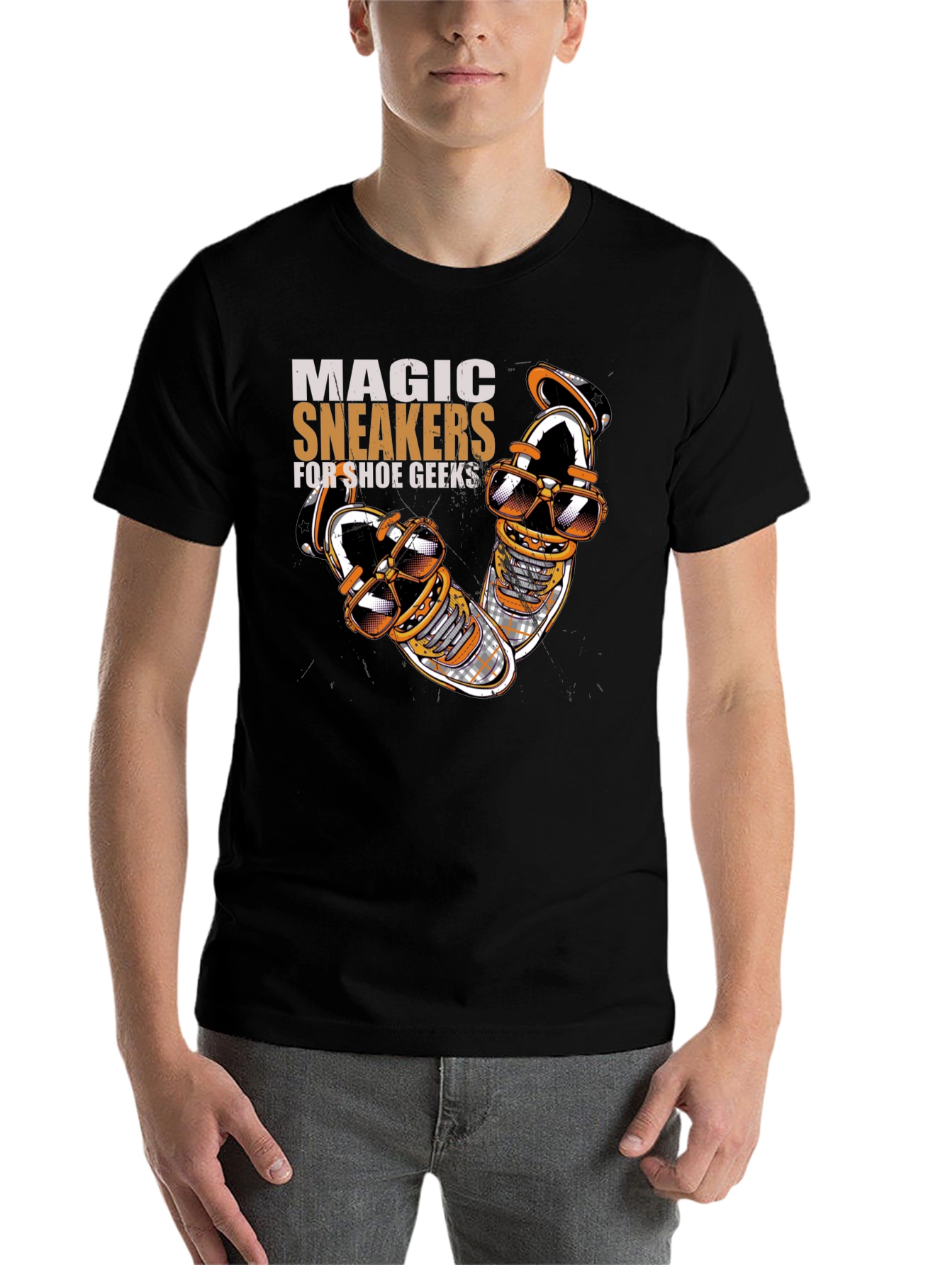 Black Magic Sneakers T-Shirt for Shoe Geeks view 7