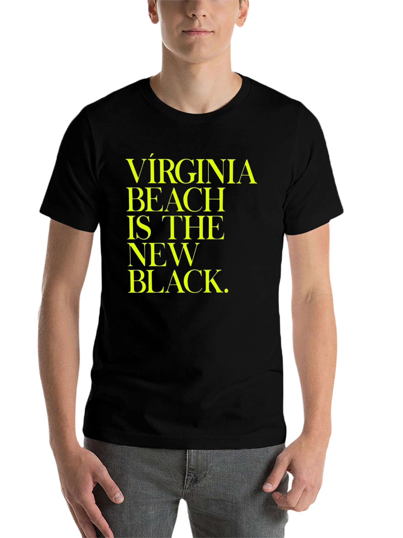 Black Virginia Beach Is The New Black Tee view 7