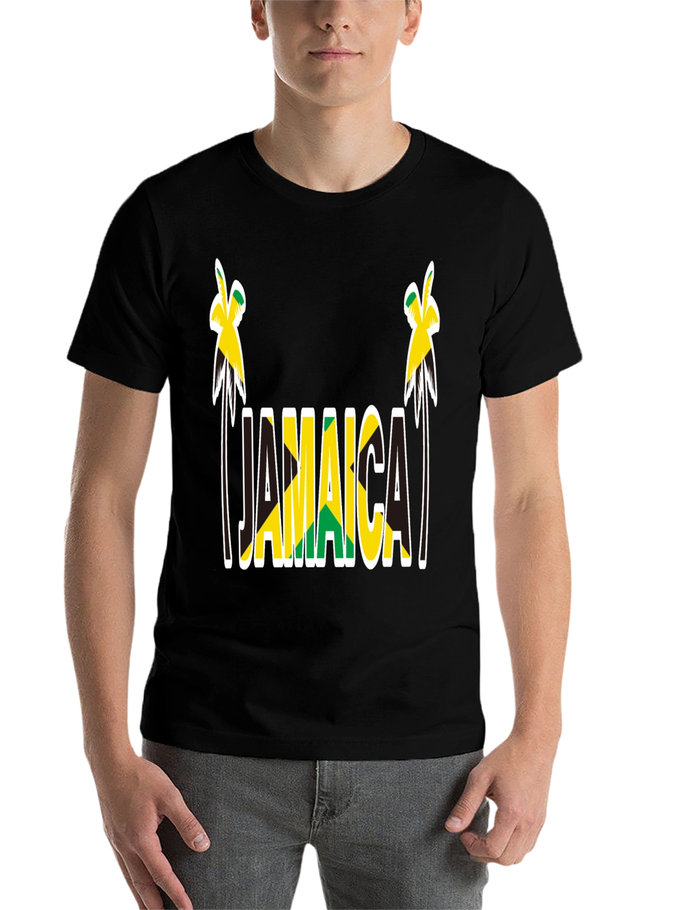 Jamaica Flag T-Shirt Island Pride - 7