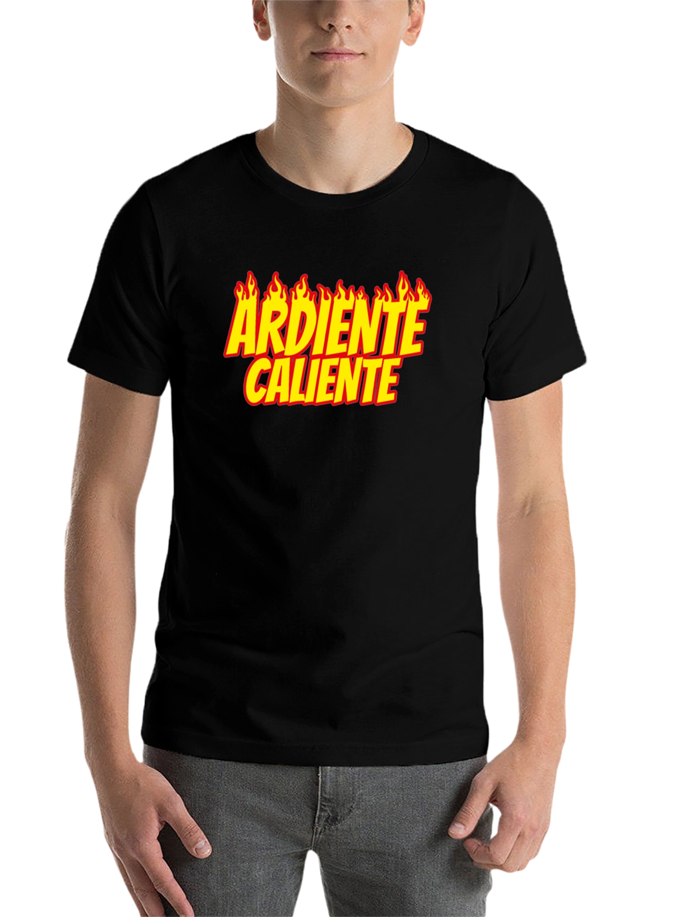Black Ardiente Caliente Graphic Tee view 7