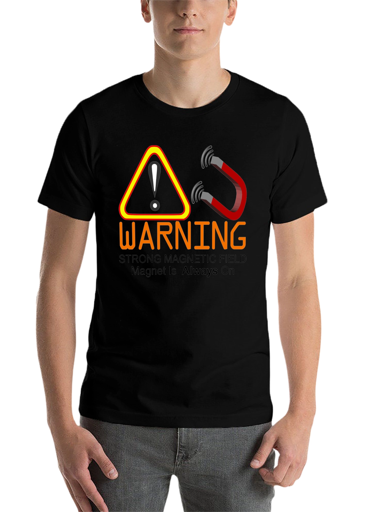 Warning: Strong Magnetic Field T-Shirt - 7