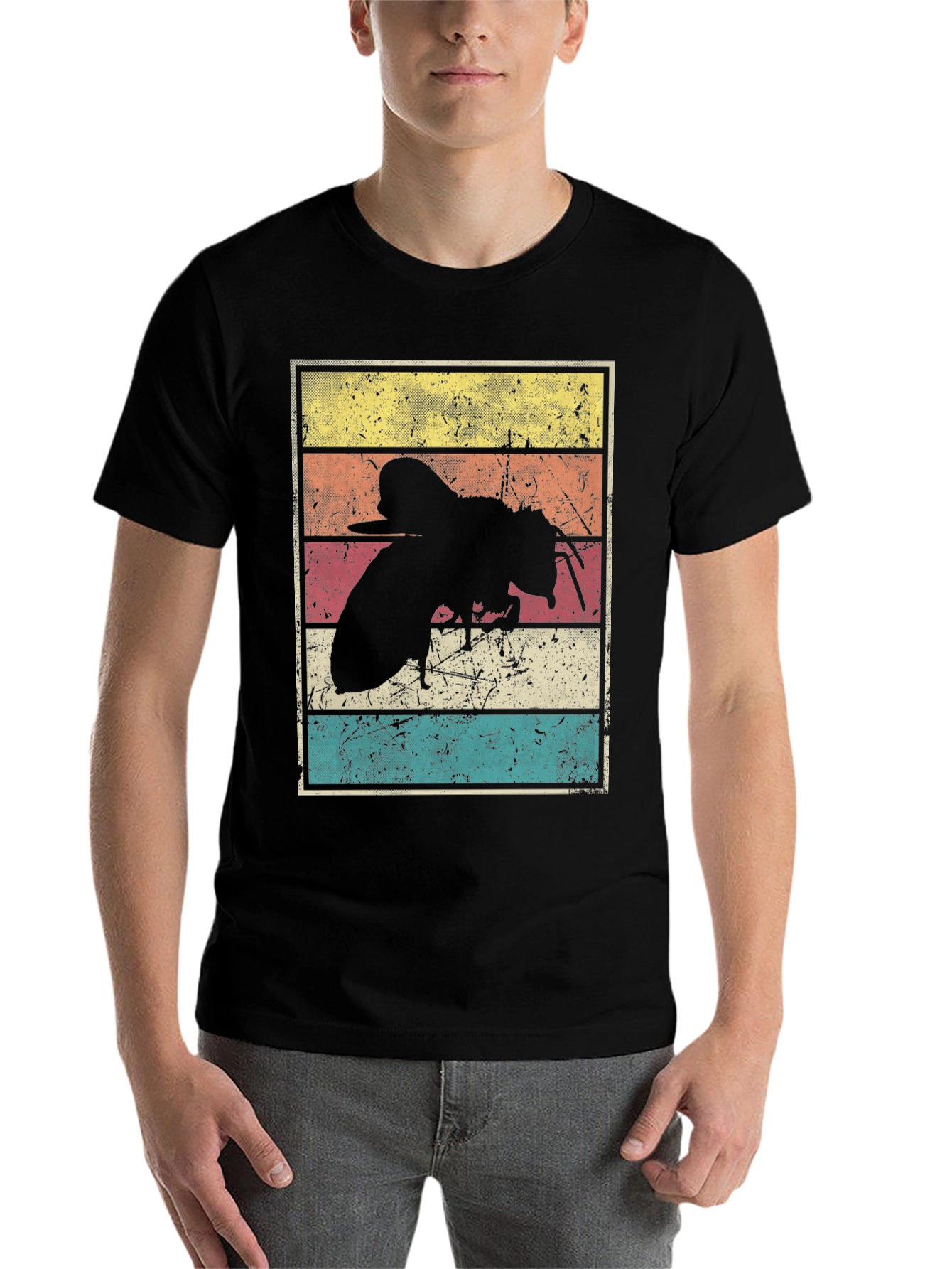 Retro Bee Graphic T-Shirt - Vintage Style - 7