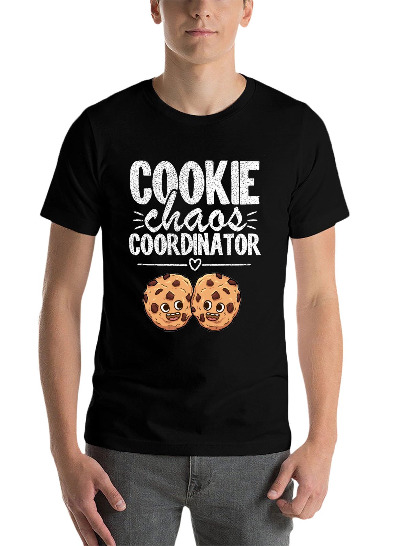 Black Cookie Chaos Coordinator T-Shirt view 7