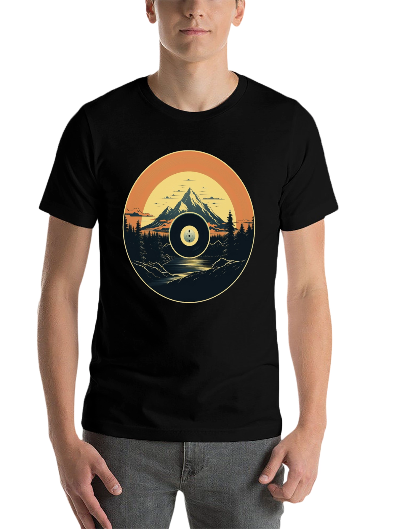 Black Mountain Vista Vinyl Graphic Tee view 7