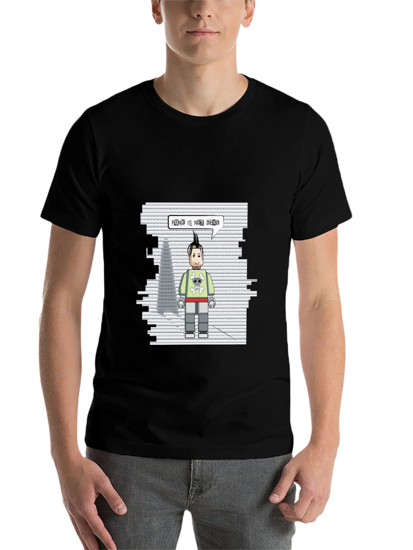 Black Punk is Not Dead T-Shirt view 7