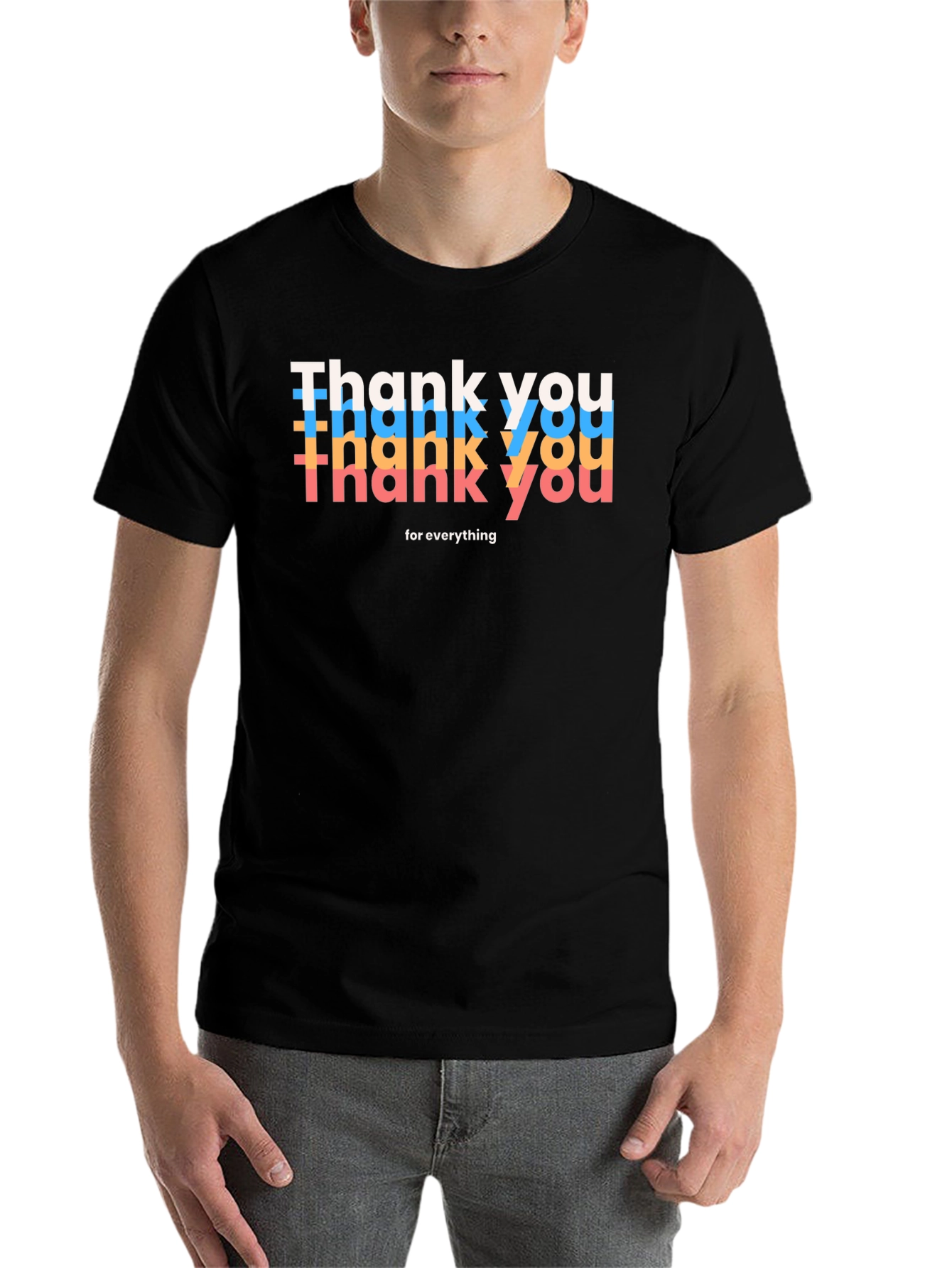 Thank You Graphic T-Shirt - Express Gratitude - 7