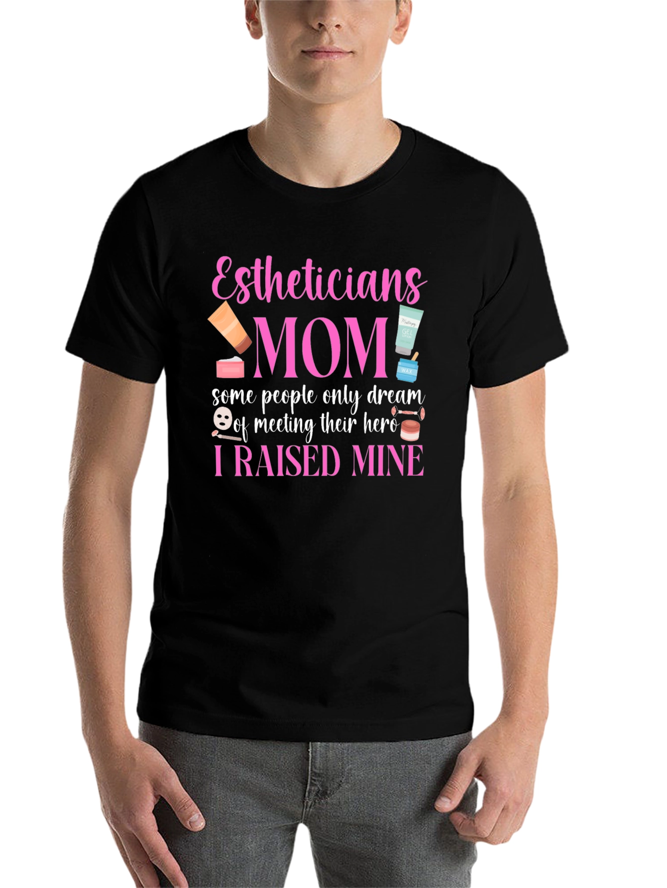 Esthetician Mom Graphic T-Shirt - 7