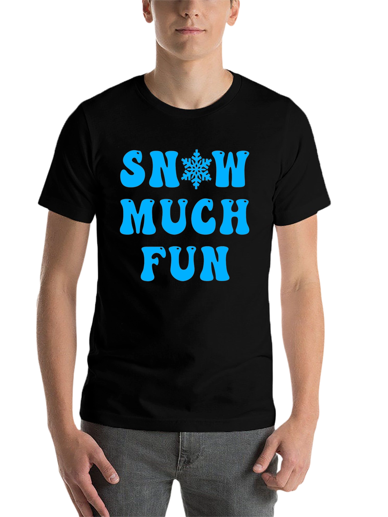 Black Snow Much Fun Graphic Tee view 7